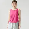 Chaleco Deportivo de Running sin Mangas con Cordón, Top Cubre-Todo Delgado de Verano Holgado, Top de Yoga Fitness, Chaleco de Yoga