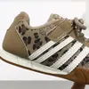 2026 Sapatos para Bebês Meninas Estampa de Leopardo Dupla de Algodão Novos Estilo Coreano Infantil Leves Treinamento Alemão Infantil Sapatos Forrest Gump 6791
