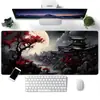 Alfombrilla de ratón para ordenador estilo japonés minimalista, personalización IP personalizada, alfombrilla grande antideslizante para escritorio de oficina para juegos de portátil