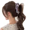 Pinza de Plátano con Lazo Vertical para Mujer 2026 Estilo Nuevo Pinza de Pelo de Alta Gama para la Parte Posterior de la Cabeza Pinza para Cola de Caballo Alta Accesorio para el Cabello Pasador
