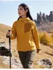 Chaqueta de esquí para exteriores de una sola capa a prueba de viento e impermeable estilo Pelliot para mujer, ropa de trabajo transpirable, chaqueta personalizada para hombre