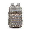 Mochila Tática de Montanhismo e Caminhada Resistente para Uso Externo 45L Grande Capacidade Estilo Militar para Ciclismo e Trajetos Diários