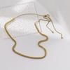 Otoño 2025 Selección de Influencers Nuevo Collar Ajustable Deslizante para Mujer Diseño de Lujo Accesible de Nicho Tendencia Versátil de Sentido de Diseño