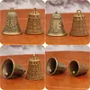 Latón Prajnaparamita Sutra del Corazón Montaña Wutai Campana Colgante de Seis Caracteres Llavero de Coche Colgante Accesorios de Joyería