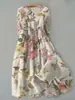 Site Independente Transfronteiriço Vestido Camisa Amazon Feminino Casual Floral Estampado 3D Longo