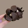 Pinzas grandes para el pelo coreanas para mujer, pinzas para el pelo de alta gama para la parte trasera de la cabeza, pinzas de tiburón al por mayor para cabello grueso, accesorios para el pelo