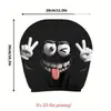Capas de apoio de cabeça de carro com estampa de retrato de fantasma de terror transfronteiriço, estilo elástico, capas de travesseiro de carro para decoração de Halloween atacado