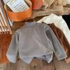 Camiseta Térmica de Cuello Alto para Niños, Nuevo Estilo Otoño e Invierno, Camiseta de Manga Larga Térmica de Cuello Alto para Niños, Conjunto Cálido de Otoño para Bebés Niñas