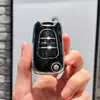 Funda para Llave de Coche Hyundai Reina Reyi Old Elantra Piel Genuina Plegable Cubierta Protectora Especial Carcasa para Mando a Distancia