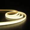 Tira de Luces LED para Iluminación de Línea de Techo en Casa 220V Impermeable para Exteriores Proyecto Tira de Luz Flexible Cob para Exteriores Regulable