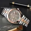 Fábrica de PPF Transfronterizo 4500V Volante Hueco Transparente Reloj Mecánico Automático para Hombre, Acero Inoxidable, Comercio Exterior