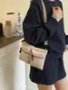 Bolsa Cruzada Pequeña de Nylon Ligera y Versátil para Primavera y Verano para Mujer 2026 Nueva Bolsa Cuadrada Pequeña Bolso de Hombro Cruzado Bolsa para Teléfono Móvil