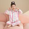 Pijama para Niñas 2025 Primavera y Otoño Nuevo Manga Larga Algodón Peinado Estilo Delgado para Niñas, Niños Pequeños, Estudiantes y Niños Mayores, Ropa de Casa de Moda