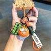 Llavero loco de frutas y verduras estilo ins colgante personalizado para llave de coche pareja creativo todo adornos lisos para bolsa