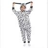 Pijama Animal One-Piece de Flanela Cartoon Anime Chai Dog Hipopótamo Cinza Bulldog Crianças Adultos Novo Inverno 2024