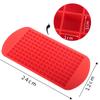 Punto de fábrica 160 rejilla silicona cubo de hielo 1*1*1cm Cubo de Hielo Hielera molde cubito de hielo hielera