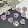Botones coloridos pequeños de peces, mariposas, monedas, nubes, estrellas, triángulos, de dos agujeros irregulares y color degradado para ropa de niños y mujeres DIY