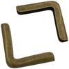 Altura interior 3mm protector de esquina para álbum, protector de esquina para cuaderno, pegatina metálica, plato de esquina, libro de cuentas para una sola mano, collarín de presión para esquina, accesorios para esquina