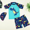 Traje de baño infantil Yilang, bañador de una pieza para niño, traje de baño dividido para bebé, traje de surf de secado rápido, procesamiento de liquidación de talla rota