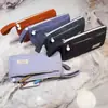 Estuche de Gran Capacidad, Versión Simple Japonesa y Coreana para Hombres y Mujeres, Caja de Papelería Multifuncional Corazón Girly pencilba