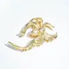 Accesorios para el Cabello de Halloween de Venta Caliente Transfronterizos Europeos y Americanos, Pinzas para el Cabello de Araña para la Parte Posterior de la Cabeza, Pinzas de Tiburón, Pasadores Metálicos, Pinzas Grandes para el Cabello al por Mayor
