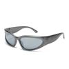 Nuevas gafas deportivas para montar al aire libre transfronterizas europeas y americanas ins Wind Gafas de sol de moda Y2K Gafas de sol de moda Steampunk
