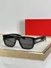 Óculos de Sol Quadrados Retrô de Designer de Luxo UV400 Europeus para Homens e Mulheres Moda Clássica Pedido Transfronteiriço Óculos de Sol 659