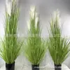 Simulação de planta de simulação de planta verde simulação de grama de cebola de junco fábrica de grama spot três junco planta artificial