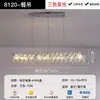 Nuevo candelabro de cristal de lujo para salas de estar, vestíbulos y comedores de alta gama, moderno y simple, elegante, popular para dormitorios principales