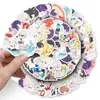 50 Adesivos Kawaii Versão Q Amor e Espaço Profundo Material Criativo para Caderno de Jogos Shen Xinghui Adesivos para Caixa de Armazenamento DIY