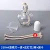 Lâmpada de vidro para álcool, mini lâmpada de laboratório para álcool, tampa de pavio, pavio de algodão, equipamento experimental de aquecimento, tripé