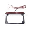 Soporte de matrícula para motocicleta compatible con cruce de fronteras para Honda/Suzuki/Yamaha/Kawasaki/Harley 6 pulgadas