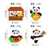 Lembrança de Viagem Sichuan Chengdu Chongqing Criativa Panela Quente Fofa Tendência Nacional Panda Gigante Ímã de Geladeira Adesivo Magnético