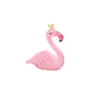 Corona Flamenco micro paisaje diy bonsái suculentas adornos manualidades accesorios paisajísticos adornos de animales de plástico PVC