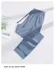 Pantalones Casuales de Seda de Hielo de Productos de Fujian para Hombre Verano Delgados Sueltos Elásticos Protección Solar Caída Sueltos Transpirables Pantalones Deportivos