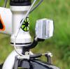 Refletor de garfo dianteiro de linha grande rebatível de aviso de bicicleta refletor frontal