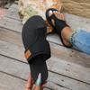 2024 nuevas zapatillas de malla transpirable con punta de pez, estilo europeo y americano, antideslizantes, resistentes al desgaste, suela suave, zapatillas de playa para mujer