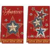 2026 Temu Popular Paño de Cocina del Día de la Independencia, Rayas y Estrellas 4 de Julio Paño de Cocina Paño para Platos