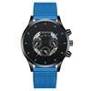 Fabricante en Stock Venta al por Mayor Comercio Exterior Popular Moda Europea y Americana Calendario Reloj de Hombre Reloj de Hombre Reloj de Cuarzo Correa Milanesa Correa de Malla