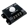 Interruptor Sensor de Cuerpo Humano Infrarrojo 12V24V Sensor Tira de Luz LED Interruptor Controlador de Lámpara Monocromática Inteligente