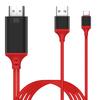 Cable de Proyección de Pantalla Tipo-C a HDMI Personalizado con Pd140W, Cable de Pantalla para Teléfono Móvil y Portátil, Cable de Alta Definición 4K