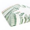 Plato de papel desechable con estampado en caliente de hojas doradas transfronterizo, suministros para fiestas, juego de vajilla desechable, ventas directas de fábrica