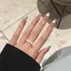 Uñas Portátiles Hechas a Mano, Puntas de Uña de Longitud Media con Forma de Almendra, Parches para Uñas Estilo Ins al por Mayor, Uñas Postizas Portátiles Ojo de Gato