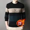 Ropa de Papá con Forro de Polar Invierno Suéter para Hombres de Mediana Edad y Mayores Ropa Cálida para Abuelo Top Grueso de Chenilla para Hombre