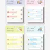 Caderno com Notas Adesivas Miffy Rabbit N-time da Mipin Stationery para Alunos do Ensino Fundamental, Páginas Coloridas, Rilakkuma, Hello Kitty, Notas Adesivas de Alto Valor