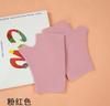 Guantes de Invierno sin Dedos Autocalentables con Más Terciopelo para Protección de Muñeca Estudiante Teclado Dedos Calientes Guantes sin Dedos de Terciopelo Alemán