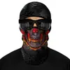 Máscara de Montar para Motocicleta al Aire Libre Cubierta Facial 3D Sudadera Deportiva Sombrero a Prueba de Polvo y Frío Forro de Casco Resistente al Viento