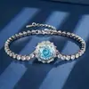 Nuevo Estilo Otoño e Invierno Zhuang Shengsheng Joyería Retro Europeo y Americano Rosa Artificial Cortada Piedra de Color Pulsera Piedra Principal para Mujer 10mm