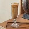 Copa de Vino Tinto Alta con Patrón Vertical Estilo Retro Europeo Ins Vaso de Champán Vaso de Alto Valor Serie de Copas Retro