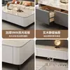 Mesa de Centro de Pizarra Sala de Estar Hogar 2025 Nuevo Apartamento Pequeño Lujo Accesible Gama Alta Moderno Simple Combinación Mueble de TV de Piso